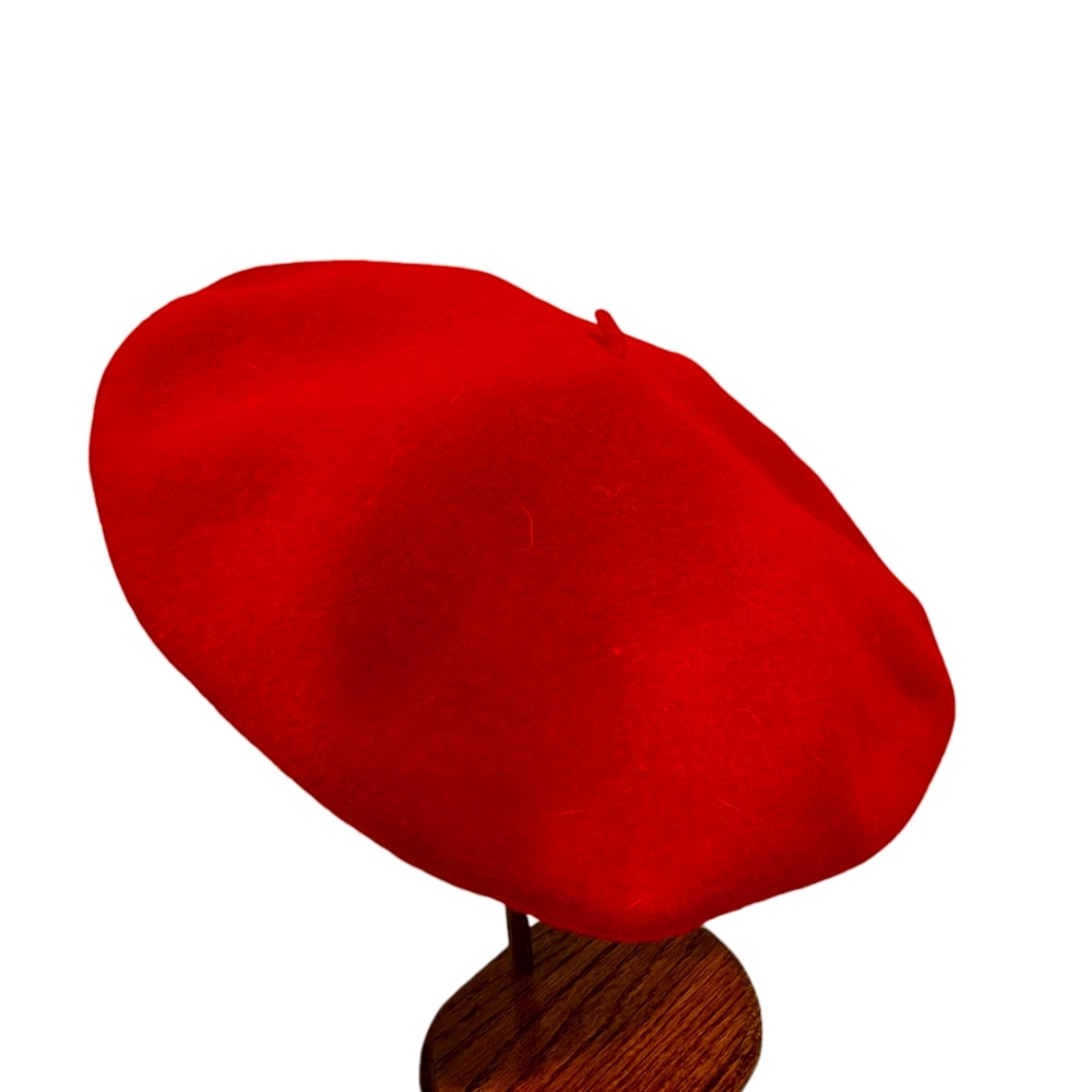 Laulhere Red Felt Beret